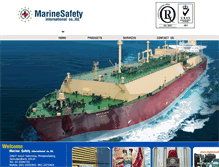 Tablet Screenshot of marinesafety.co.th